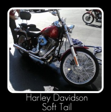 Harley Davidson Maroon Softtail detailed by Fifty Dollar Detail, Ridgefield, WA.